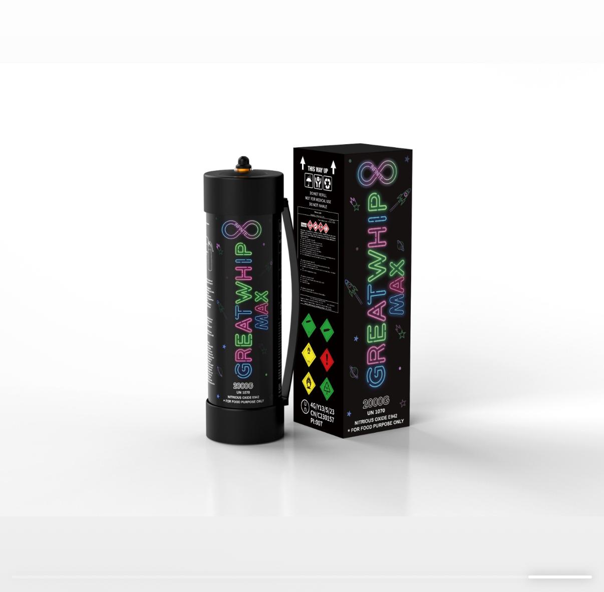 Great Whip 2000G 3.3L N2O - 1 to 9 Units